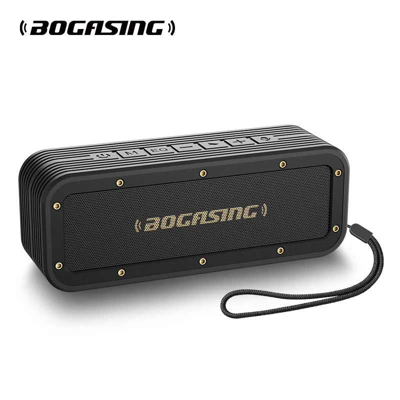 M4 Bluetooth Speaker with 40W HD Surround Stereo Sound, Enhanced Bass, IPX7 Waterproof, TWS, EQ, for Home, Outdoor