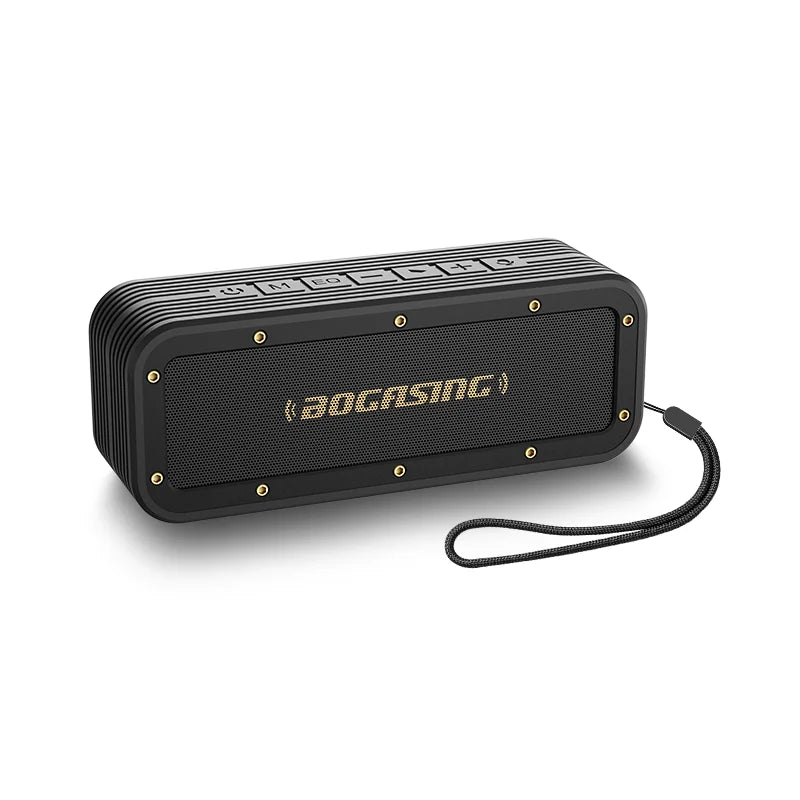 M4 Bluetooth Speaker with 40W HD Surround Stereo Sound, Enhanced Bass, IPX7 Waterproof, TWS, EQ, for Home, Outdoor