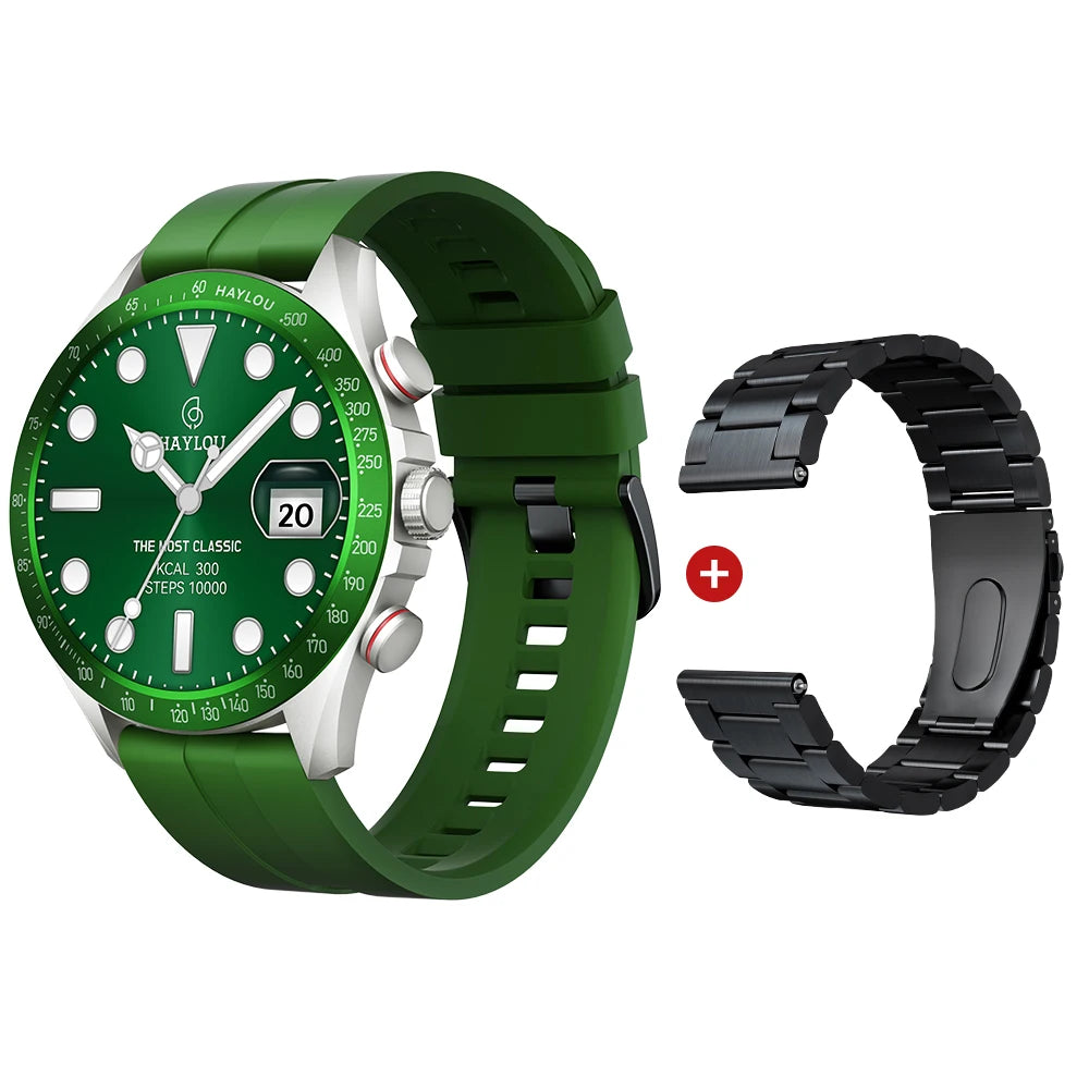 Solar Pro Smart Watch 1.43" AMOLED Display Bluetooth Phone Call Smartwatch Monitor IP68 Waterproof Fitness Watches 128MB