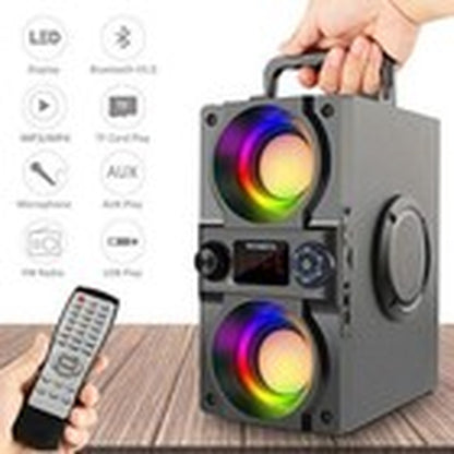 Bluetooth Speaker, 40W (60W Peak) Portable Wireless Speaker with Colorful