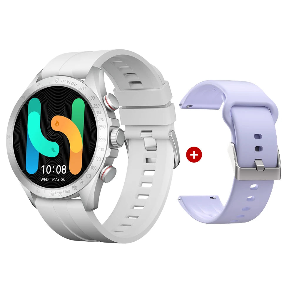 Solar Pro Smart Watch 1.43" AMOLED Display Bluetooth Phone Call Smartwatch Monitor IP68 Waterproof Fitness Watches 128MB