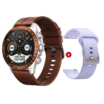 Solar Pro Smart Watch 1.43" AMOLED Display Bluetooth Phone Call Smartwatch Monitor IP68 Waterproof Fitness Watches 128MB