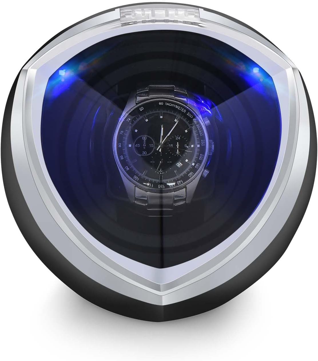 Single Automatic Watch Winder with Quiet Motor, 4 Rotation Mode Settings, Suitable for Men’S and Ladies Wrist Watch