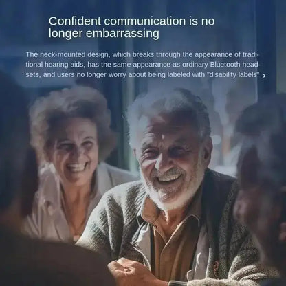 Z3 Air Digital Hearing Aid Earphone Smart Noise Cancellation Waterproof for the Elderly Hanging Neck 5.2 Bluetooth Earphone