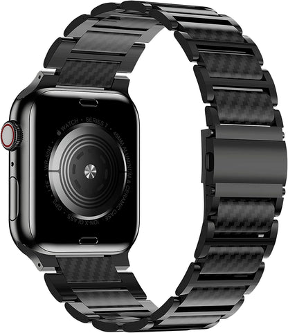Apple Watch Luxury Strong Carbon Fiber Band Strap Iwatch SE Ultra 8 7 6 5 4 3 2