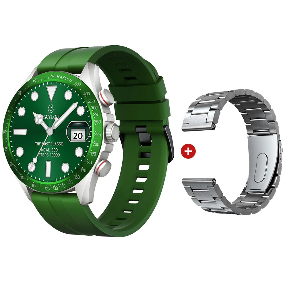 Solar Pro Smart Watch 1.43" AMOLED Display Bluetooth Phone Call Smartwatch Monitor IP68 Waterproof Fitness Watches 128MB