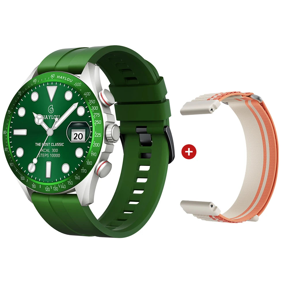 Solar Pro Smart Watch 1.43" AMOLED Display Bluetooth Phone Call Smartwatch Monitor IP68 Waterproof Fitness Watches 128MB