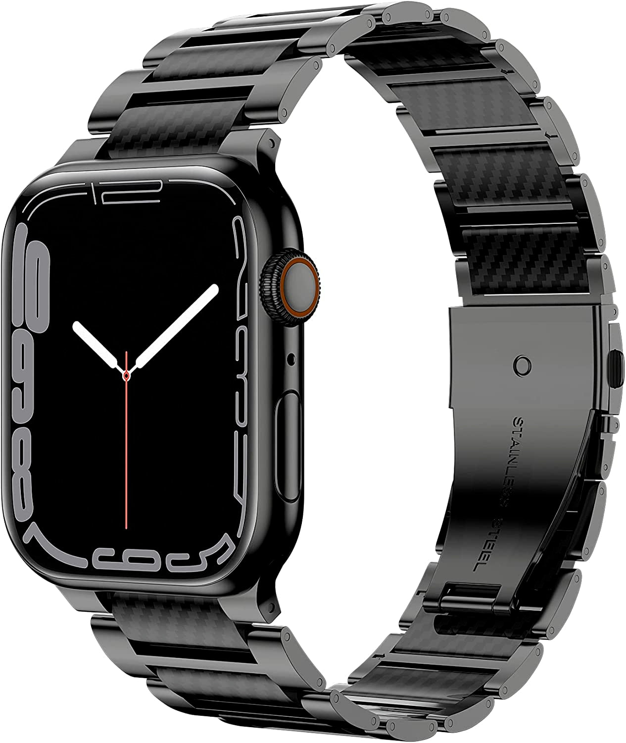 Apple Watch Luxury Strong Carbon Fiber Band Strap Iwatch SE Ultra 8 7 6 5 4 3 2