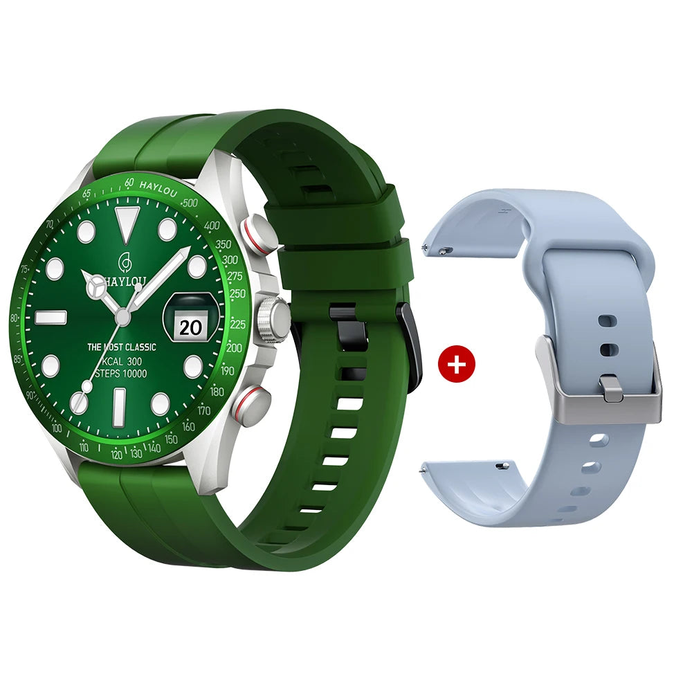 Solar Pro Smart Watch 1.43" AMOLED Display Bluetooth Phone Call Smartwatch Monitor IP68 Waterproof Fitness Watches 128MB