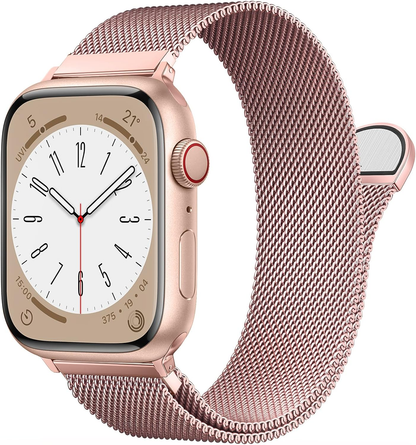 Original Stainless Steel Milanese Apple Watch Band 49Mm/45Mm/44Mm