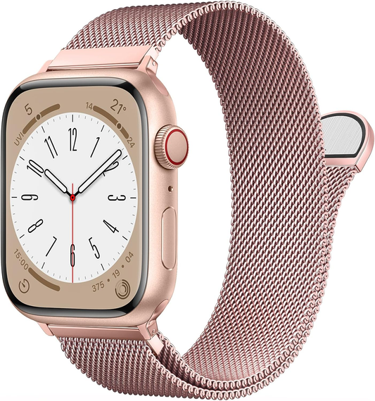 Original Stainless Steel Milanese Apple Watch Band 49Mm/45Mm/44Mm